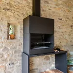 El Vilarot. La Casa De Piedra En La Naturaleza. شاليه